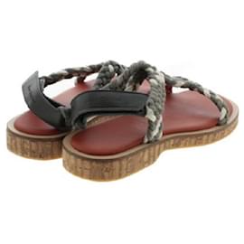 Acne-[Used] Acne Studios Acne Studios Sandals Men-White,Grey