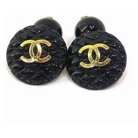 [Usato] Chanel CHANEL Gemelli Matasse Coco Mark 94 alla Nero D'oro