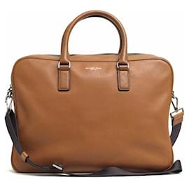 Michael Kors-[Used] Michael Kors / Michael Kors / 37T7LRUA3L RUSSEL LG BRIEFCASE Russell business bag-Brown