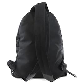 Versace-[Used] Gianni Versace Logo Backpack Daypack Nylon Material Unisex-Black