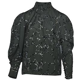 Blusa Ba&sh Mocean em Poliéster Verde Outro