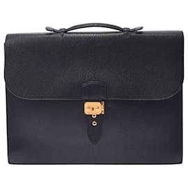 Hermès-Hermes Sac a Depeches-Noir