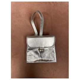 Rene Caovilla-Handtaschen-Silber