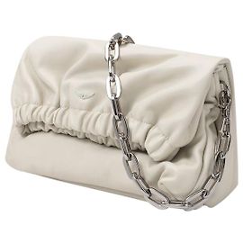Zadig & Voltaire Tasche Rockyssime aus beigem Leder Fleisch