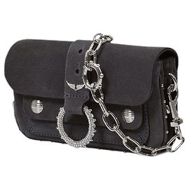 Zadig & Voltaire Cartera Kate de ante en piel gris Gris