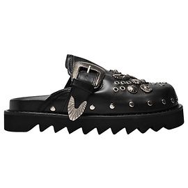 Aj1058 Mule - Toga Pulla - Black - Leather Black