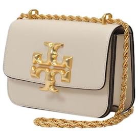 Tory Burch-Eleanor Small Hobo Bag - Tory Burch -  New Cream - Leather-Other