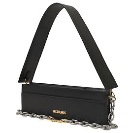 Jacquemus Le Ciuciu Bag in Black Leather Black
