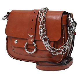 Zadig & Voltaire Bolsa Kate Vintage em couro marrom Marrom