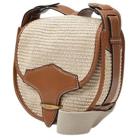 Isabel Marant Botsy Bag in Beige Canvas Other