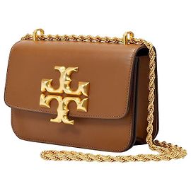 Bolsa Hobo pequena Eleanor - Tory Burch - Moose - Couro Marrom