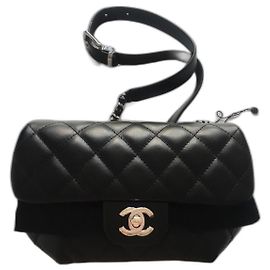 Bolsa de cintura Micro Chanel Preto