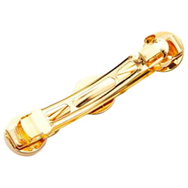 Versace-Versace Gold Medusa Barrette-Golden