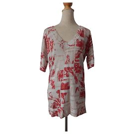 pull manches courtes John Galliano XS Rouge