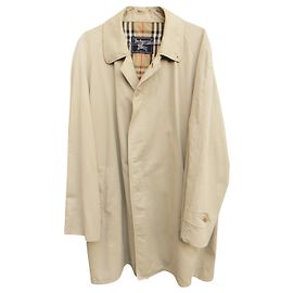short raincoat Burberry vintage t 56 Beige