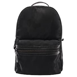 Moncler-[Used] Moncler MONCLER GEORGE backpack rucksack camouflage camouflage camouflage nylon black 00612-Black