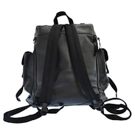 Jimmy Choo-[Used] JIMMY CHOO WIXON backpack rupee smooth calf leather black 193wixon-pkr-black-Black