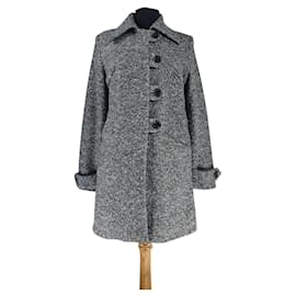 Ba&Sh Grey Wool Coat Grey