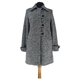 Manteau en laine gris Ba&Sh Gris