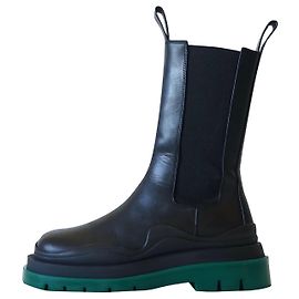 Bottega Veneta Botas de neumáticos Negro Verde