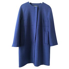 Weekend Max Mara Marineblauer Wochenendmantel Max Mara Marineblau