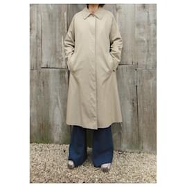 Burberry-Burberry vintage p raincoat 40-Beige
