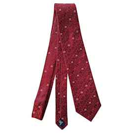Gianfranco Ferré-100% corbata de seda de Gianfranco Ferre-Roja