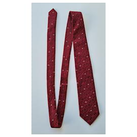 Gianfranco Ferré-100% corbata de seda de Gianfranco Ferre-Roja
