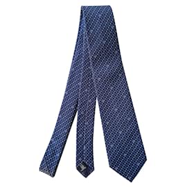 Gianfranco Ferré-100% corbata de seda de Gianfranco Ferre-Azul