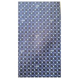 Gianfranco Ferré-100% corbata de seda de Gianfranco Ferre-Azul