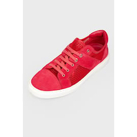 Chanel-Sneakers-Red