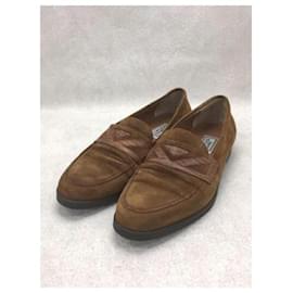 Gianni Versace-Loafers Slip ons-Brown