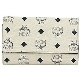 Billetera MCM Blanco