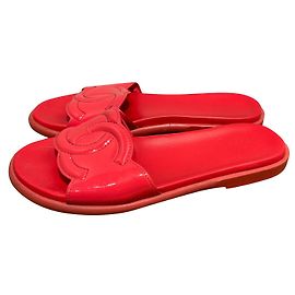 Chanel Mules Rouge