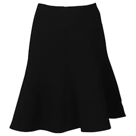 Temperley London-Temperley London Knee-length Skirt in Black Silk-Black