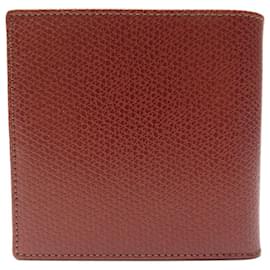 Yves Saint Laurent-NEW YVES SAINT LAURENT PORTFOLIO PHOEBUS EAST/WEST 032504 LEATHER WALLET-Brown