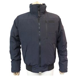 CANADA GOOSE COAT BORDEN FLIEGERJACKE 7968M 48 M IN POLYESTERMANTEL Weiß