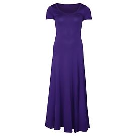 Ralph Lauren Maxikleid aus lila Baumwolle Lila