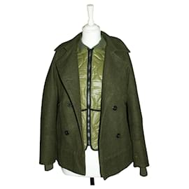 Golden Goose Deluxe Brand-Jacket with inner down jacket by Golden Goose-Olive green,Dark green