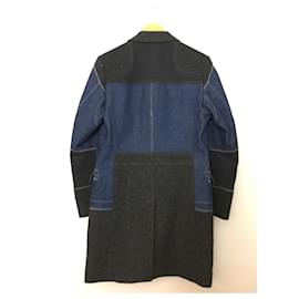 Junya Watanabe-JUNYA WATANABE COMME des GARCONS MAN x Levi's 20AW / Cotton Selvedge Denim x Wool Tweed / Chester Coat / XS / Cotton / IDG-Other