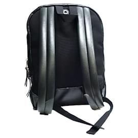 Saint Laurent-[Used] SAINT LAURENT PARIS "CITY" Leather Backpack Black Size:-Black