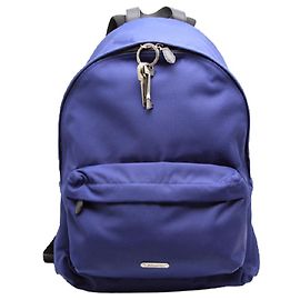 [Used] Unused item Givenchy / GIVENCHY backpack / rucksack canvas / leather blue / black BJ05761039 Black Blue