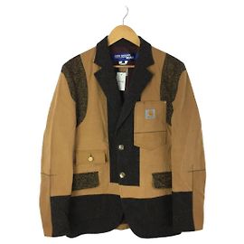 JUNYA WATANABE COMME des GARCONS MAN × Carhartt 20AW / Patchworkjacke / Taillierte Jacke / M / Baumwolle / CML / HE-J014 Andere