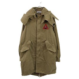 [Usato] [Bellezza] GIVENCHY / Gibanshi | 2017AW | Giacca parka con patch Illuminati giacca parka con patch cappotto mods | CACHI CHIARO (Verde) | Cachi