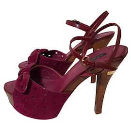 Louis Vuitton-Sandals-Purple