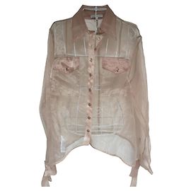 Transparente Bluse von Patrizia Pepe Fleisch