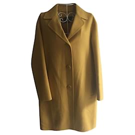 Dark yellow Weekend MAx Mara Coat Yellow