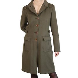 Khaki Moschino coat Khaki