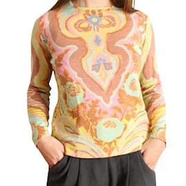 Leonard Pullover aus Wolljersey Pink