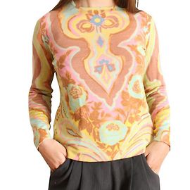 Leonard Pull Léonard en jersey de laine Rose